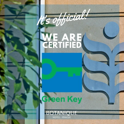 Jsme držiteli green key certifikace